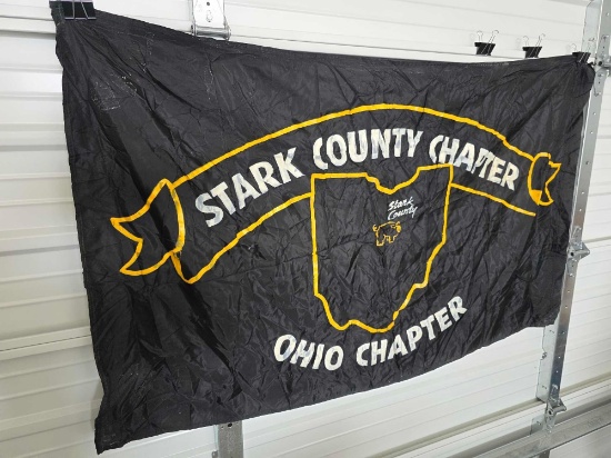 Vintage Stark County Chapter Ohio Pigs Banner