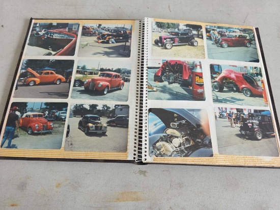 Vintage Muscle Car, Rat Rod Scrap Book Photos