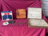 Tasco Binos, Wood Clock, Roosevelt HS Yearbook Photos