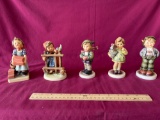 (5) Hummel Figurines