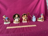 (5) Hummel Figurines