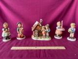 (5) Hummel Figurines