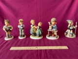 (5) Hummel Figurines