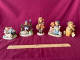 (5) Hummel Figurines