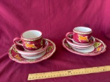 Solimene pottery serving set