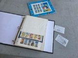 Stamp Collection in Binder