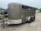 New 2023 S & S 6 X 16 stock trailer