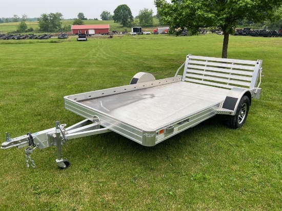 New 2023 Hillsboro 78 X 12 aluminum utility trailer