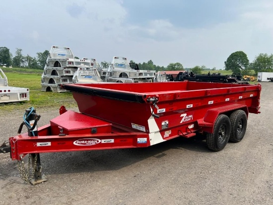 New 2024 Dura Haul 14 X 7 14K dump trailer