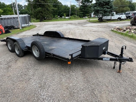 2021 P & T 18 X 83 car hauler