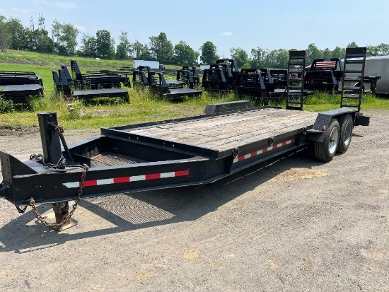 2011 Centerville 20 X 80 equipment trailer