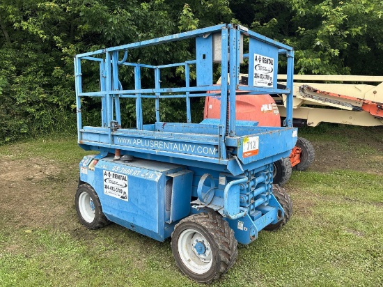 2002 genie mod G5 2668 scissor lift 26ft height