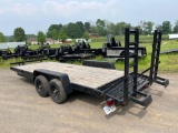 2022 Triple Crown 20 X 82 equipment trailer