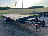2012 Cam Superline 24 X 102 deck-over tilt trailer