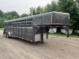 2023 Valley 24 X 7 gooseneck stock trailer