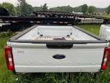 2017+ Ford take-off dually bed, no hitches or bumper, white