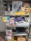 Shelf & Contents, Griddle, Skillet, Fan, 8 Tracks, Mosquito Killer Lamp, etc