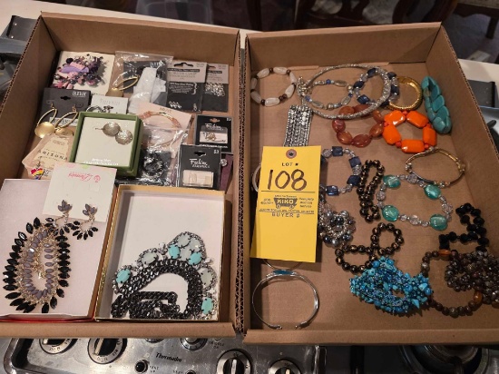 Costume Jewelry, Bracelets, Necklaces