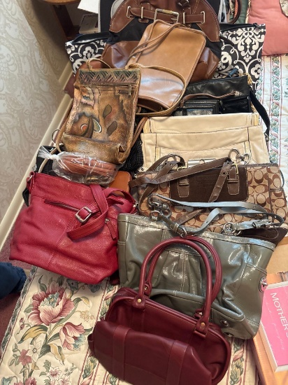 Designer purses - 4 Coach purses