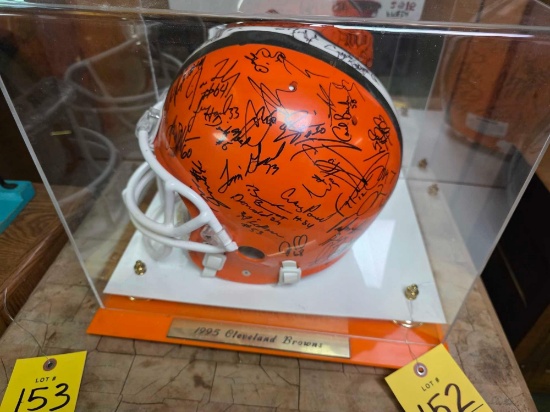 1995 Cleveland Browns Signed Helmet