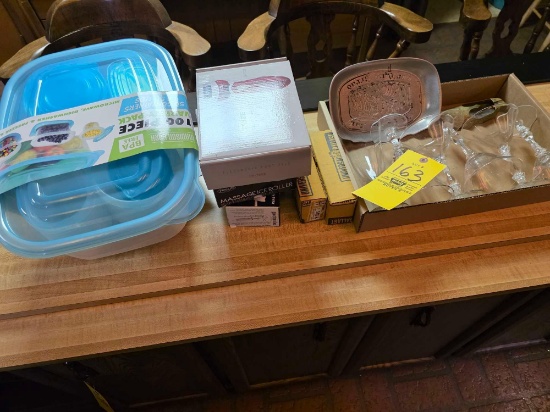 Stemware, Plastic Bowls, Foot File