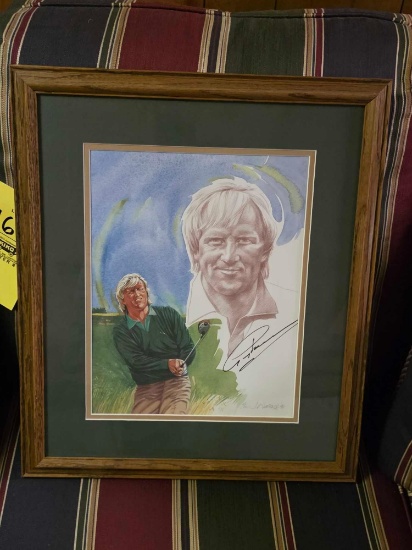 Greg Norman Signed Print