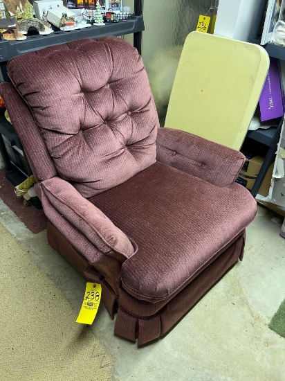 Recliner and Side Table