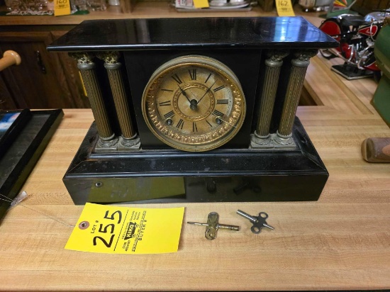 Early Mantle Clock Glass Broken