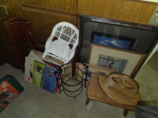 Prints, Shelves, Records