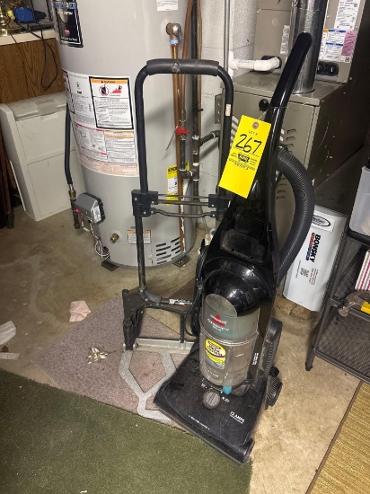 Bissell sweeper and small fold up dolly