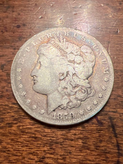 1879 S Morgan Silver Dollar