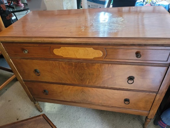 Antique 3 drawer chest