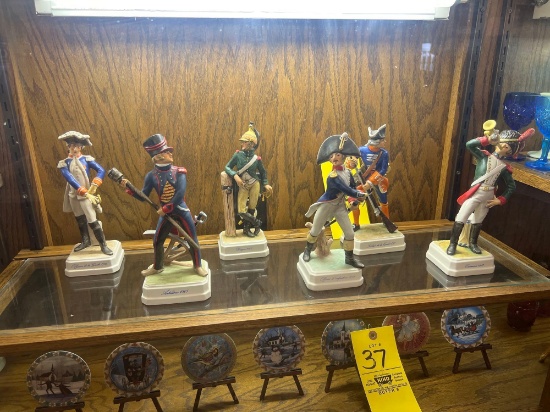 (6) Goebel Soldiers of The Guard Figurines