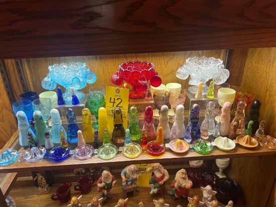 Mosser Glass Jenny, Juicer, Goblets