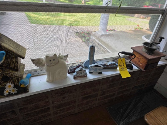 Cats Meows, Decor, Coffee Grinder, Sadiron
