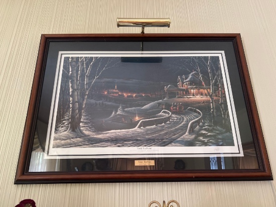 Family Traditions Signed Print by Terry Redlin