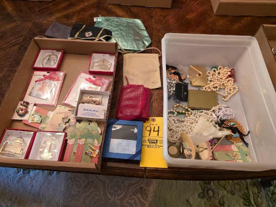 Christmas Ornaments, Costume Jewelry