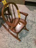 Oak Childs Rocker