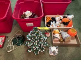 Ceramic Christmas Tree with Chip, Christmas And Halloween Decor