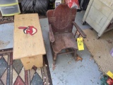 Childs Rocker, Bench