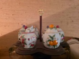 Lenox Jelly Set, Elephant, Fan, Decor