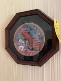 (2) P Buckley Moss Anna Perenna Decorative Plates