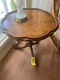 Pie Crust Table with Claw Feet