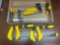 (2) Stanley Clutch Lock Clamps, (2) Bar Clamps