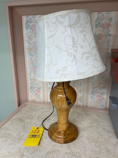 Handmade Wood Lamp