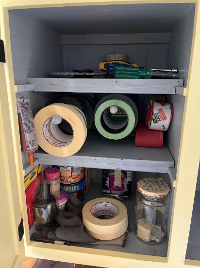Tape, Hardware, Nut Drivers