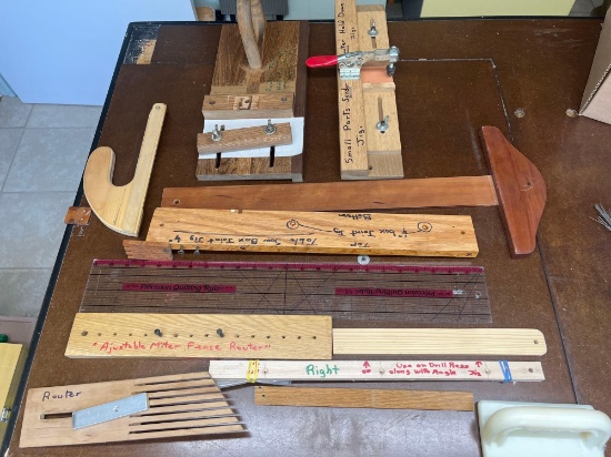 Jigs, Pushsticks, Router Hold Down
