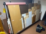 8 Ft Rolling Cart with Assorted Lumber