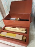 Wood Box with Assorted Sand Paper