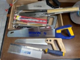 Assorted Saws and Saw Blades